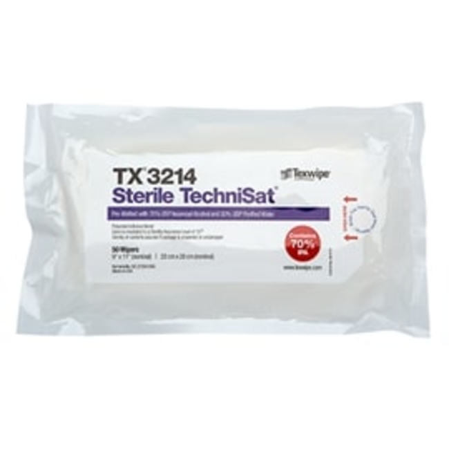 Sterile TechniSat&trade; Presaturated Wipers