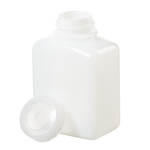 Nalgene&trade; Rectangular HDPE Bottles with Closure