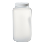 Nalgene&trade; Square Wide-Mouth Large PPCO Bottle with Closure: Autoclavable