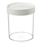 Nalgene&trade; Wide-Mouth Straight-Sided PMP Jars with White Polypropylene Screw Closure