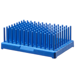 Nalgene&trade; Polypropylene-Filled Test Tube Peg Racks