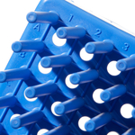 Nalgene&trade; Polypropylene-Filled Test Tube Peg Racks