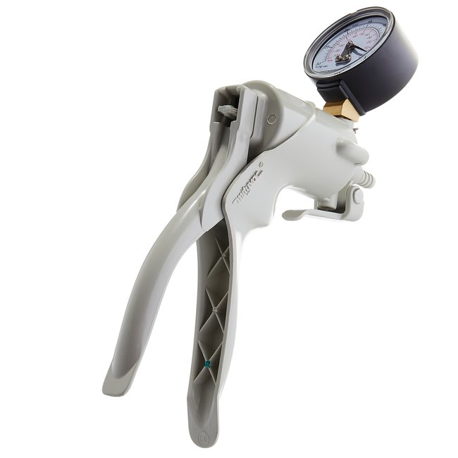 Nalgene&trade; Repairable Hand-Operated PVC Vacuum Pumps with Gauge