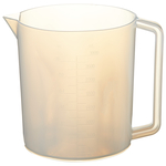 Nalgene&trade; PFA Graduated Plastic Beakers with Handles