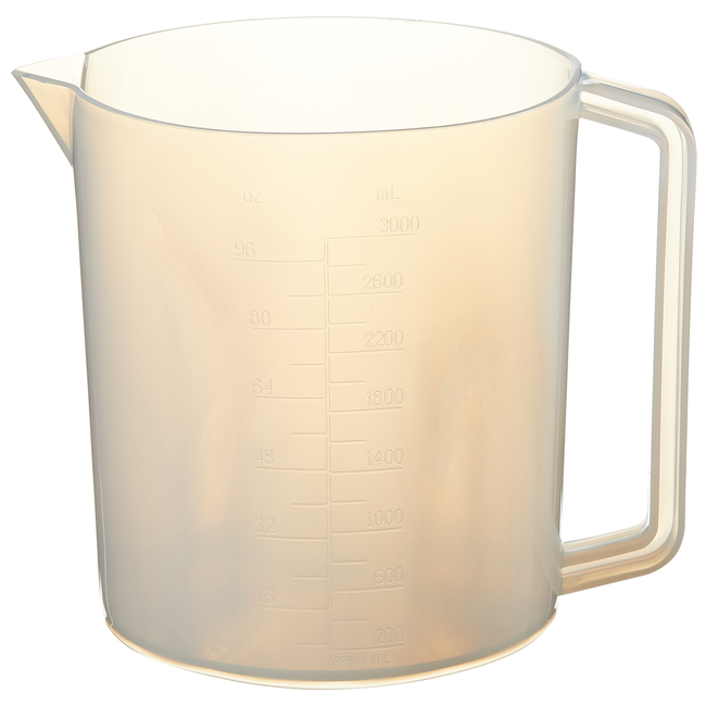 Nalgene&trade; PFA Graduated Plastic Beakers with Handles
