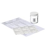 Certified Clean Clear Glass Straight-Sided Jars