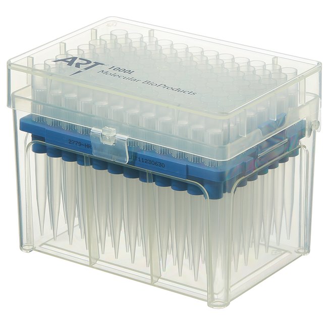 SoftFit-L&trade; Filtered Pipette Tips in Hinged Racks