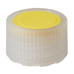 Nalgene&trade; HDPE High Profile Closures with Color Coders for Micro Packaging Vials: Sterile, Bulk Pack