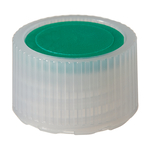 Nalgene&trade; HDPE High Profile Closures with Color Coders for Micro Packaging Vials: Sterile, Bulk Pack