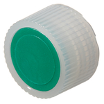 Nalgene&trade; HDPE High Profile Closures with Color Coders for Micro Packaging Vials: Sterile, Bulk Pack