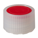 Nalgene&trade; HDPE High Profile Closures with Color Coders for Micro Packaging Vials: Sterile, Bulk Pack