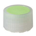 Nalgene&trade; HDPE High Profile Closures with Color Coders for Micro Packaging Vials: Sterile, Bulk Pack