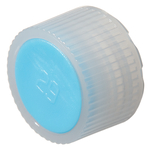 Nalgene&trade; HDPE High Profile Closures with Color Coders for Micro Packaging Vials: Sterile, Bulk Pack