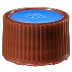 Nalgene&trade; PPCO Amber High Profile Closures with Color Coders for Micro Packaging Vials: Sterile, Bulk Pack