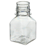 Nalgene&trade; PETG Square Media Bottles without Closure: Sterile, Shrink-Wrapped Trays