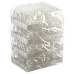 Nalgene&trade; PETG Square Media Bottles without Closure: Sterile, Shrink-Wrapped Trays
