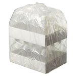 Nalgene&trade; Square PETG Media Bottles with Closure: Sterile, Shrink-Wrapped Trays