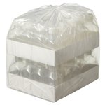Nalgene&trade; Square PETG Media Bottles with Closure: Sterile, Shrink-Wrapped Trays