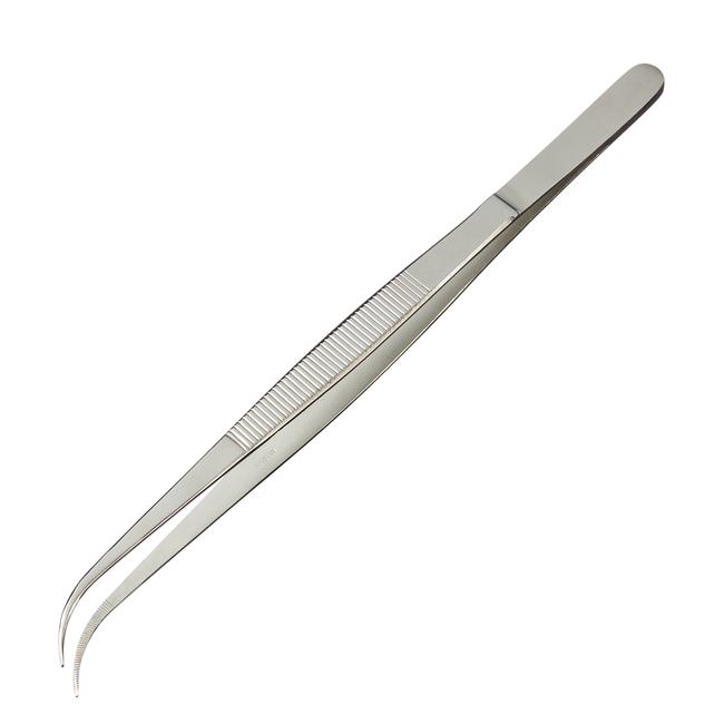 Curved, Serrated or Smooth Tip Microforceps
