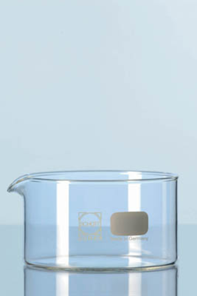 Borosilicate Crystallizing Dishes with Spout