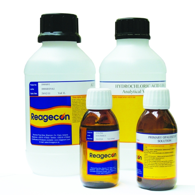 Conductivity Standards NIST Traceable, 100000&mu;S/cm, Reagecon&trade;