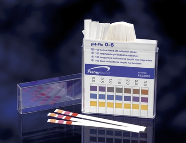pH Indicator Paper Sticks
