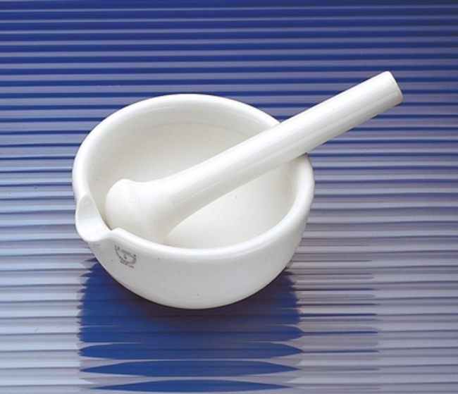 Unglazed Porcelain Pestle