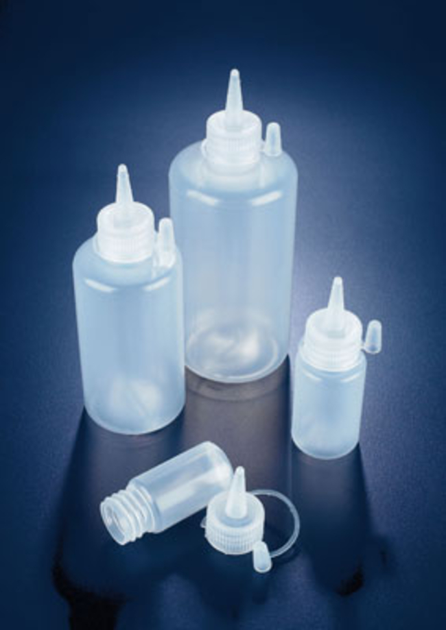 Azlon&trade; LDPE Round Bottles with Spouted Dropper Closure