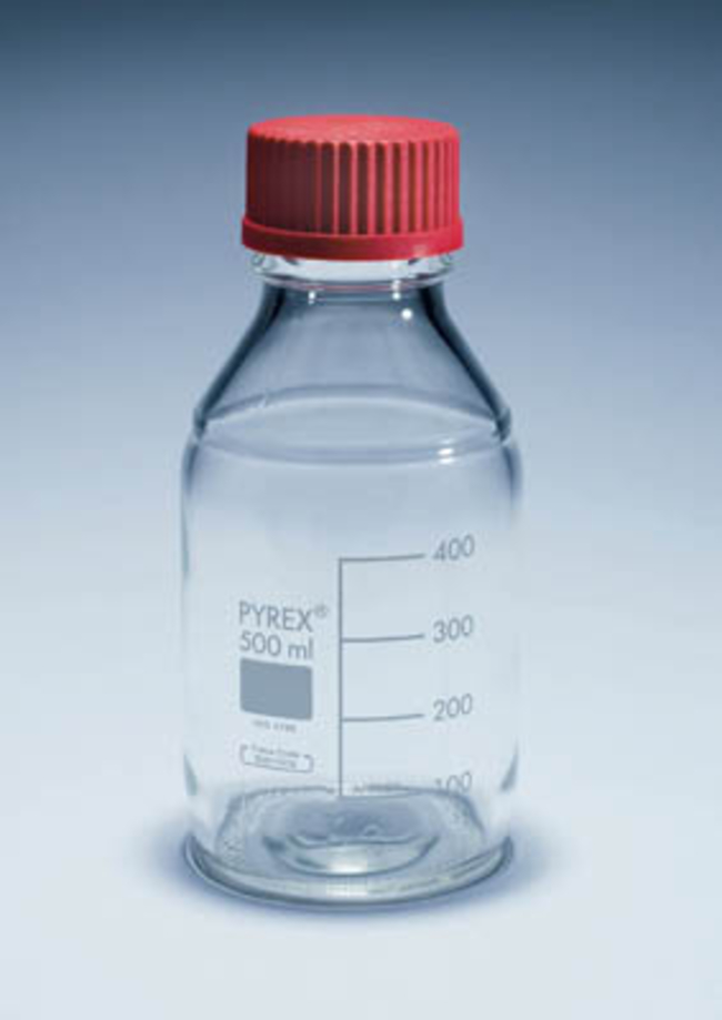 Pyrex&trade; Media-lab Bottles with Thermoplastic Polyester Cap