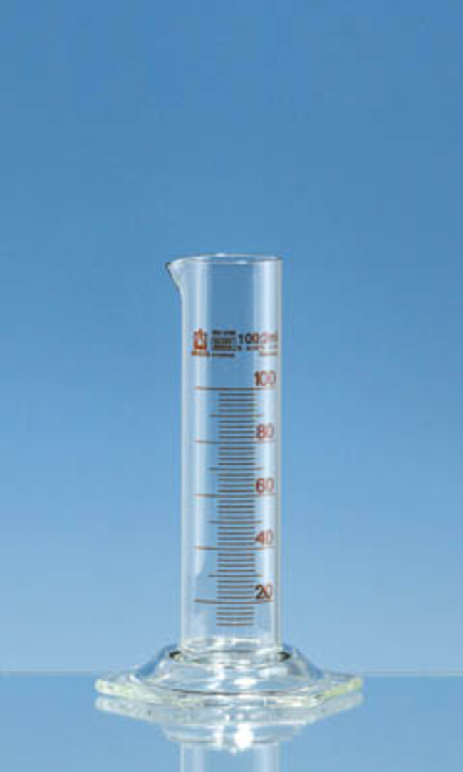 Silberbrand&trade; ETERNA Class B Borosillicate Glass Low Form Measuring Cylinder