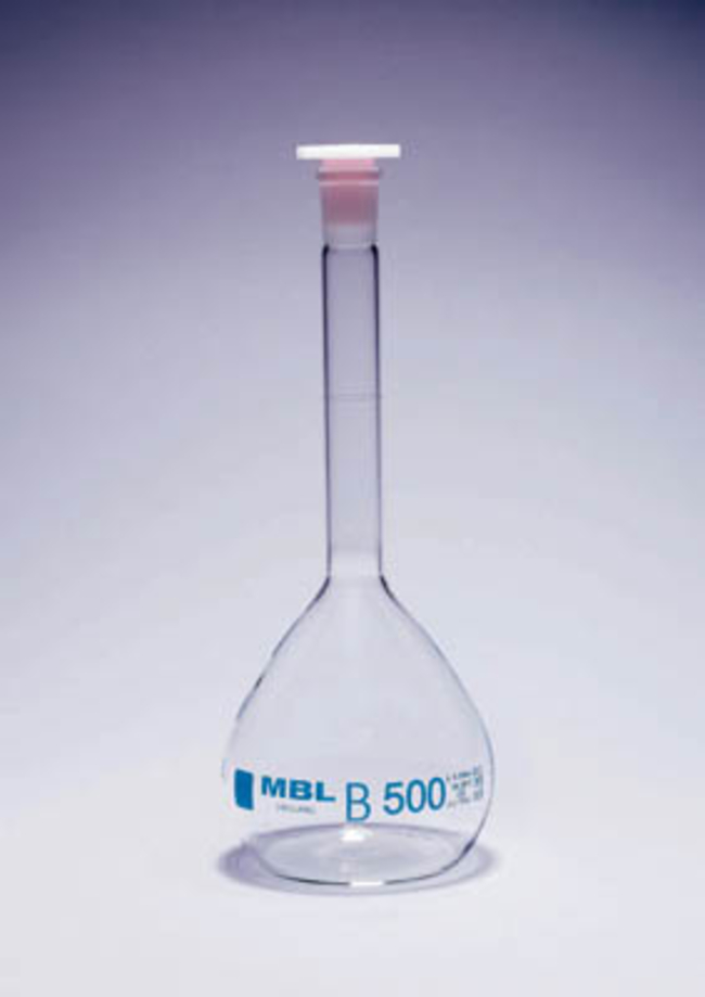 MBL&trade; Borosilicate Glass Class B Volumetric Flask
