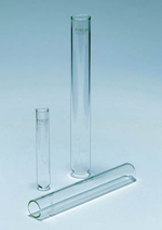 Pyrex&trade; Borosilicate Glass Medium Wall Rimless Test Tubes