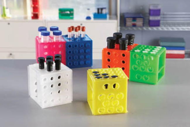 Interlocking Cube Rack