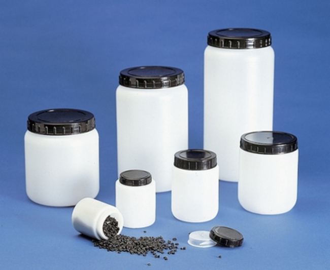 Cylindrical Jars with Ribbed Cap