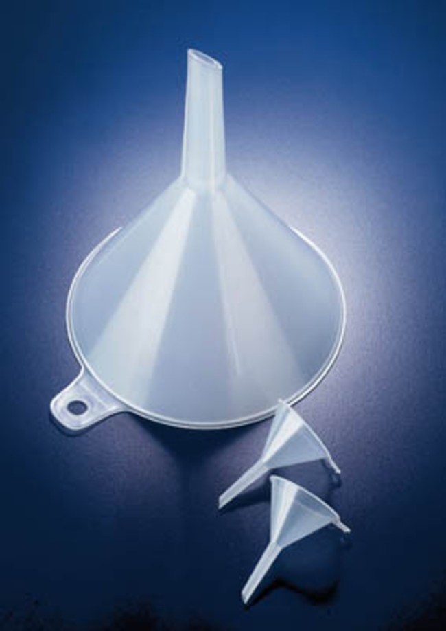 Azlon&trade; Lightweight Polypropylene Funnels