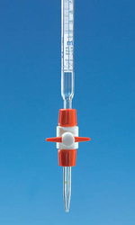 BLAUBRAND&trade; Borosilicate Glass Compact Burettes