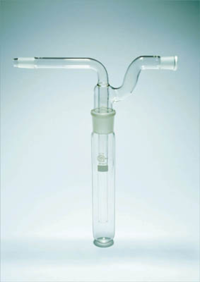 Quickfit&trade; Borosilicate Glass Cold Trap Head