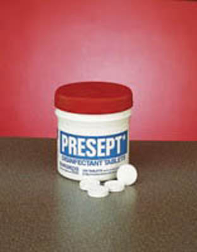 Presept&trade; Disinfectant Tablets 2.5g