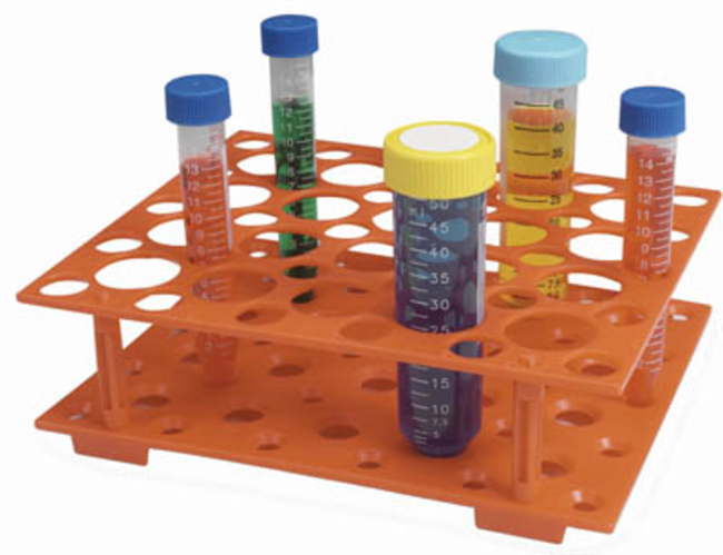 Snap-together Conical Tube Rack