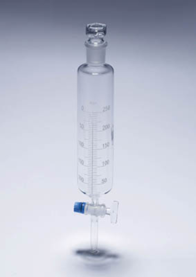 Pyrex&trade; Graduated Dropping Funnel with Glass Key