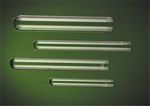 Pyrex&trade; Borosilicate Glass Medium Wall Rimless Test Tubes