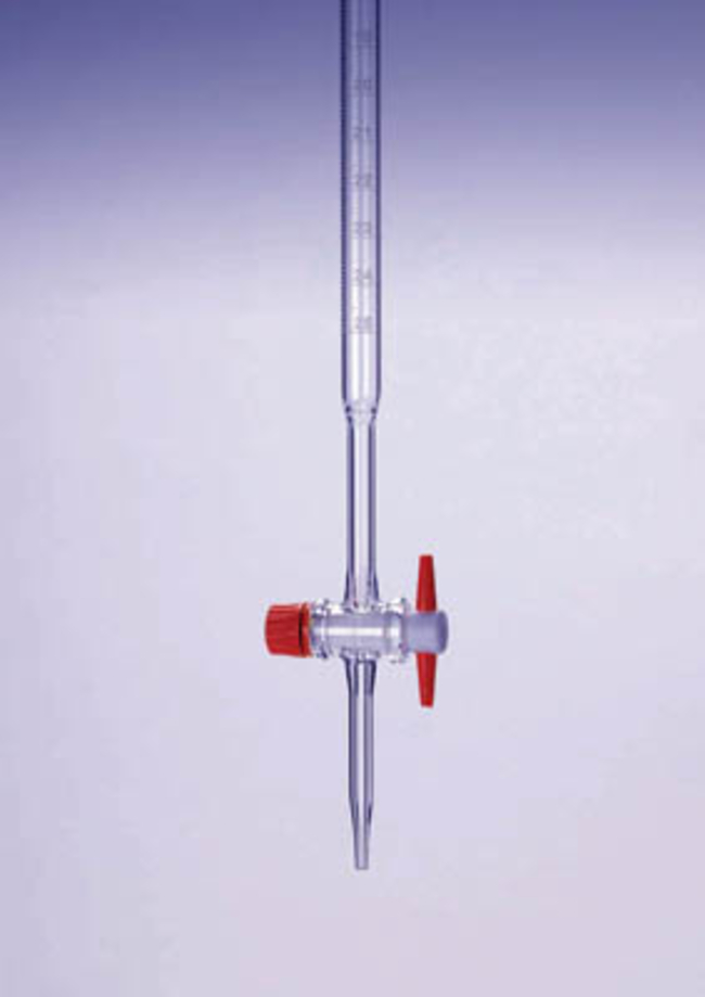 Pyrex&trade; Labware Class AS Borosilicate Glass Buret Works Certified