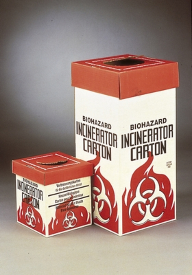 Carton Biohazard Incineration