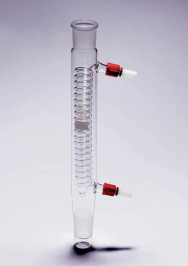 Quickfit&trade; Borosilicate Glass Condenser Coil with Ground Cone and Socket