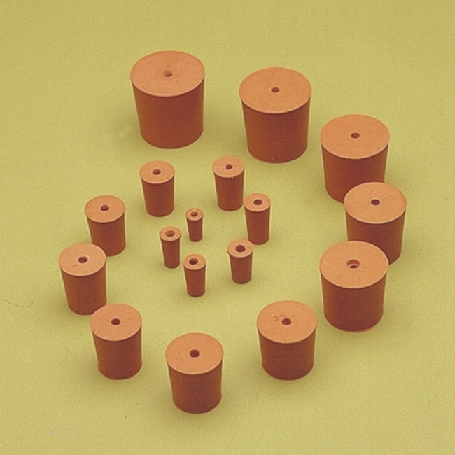 Natural Rubber One Hole Stoppers