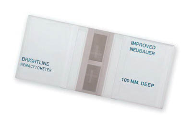 Economical Hemacytometer with Cover Slips