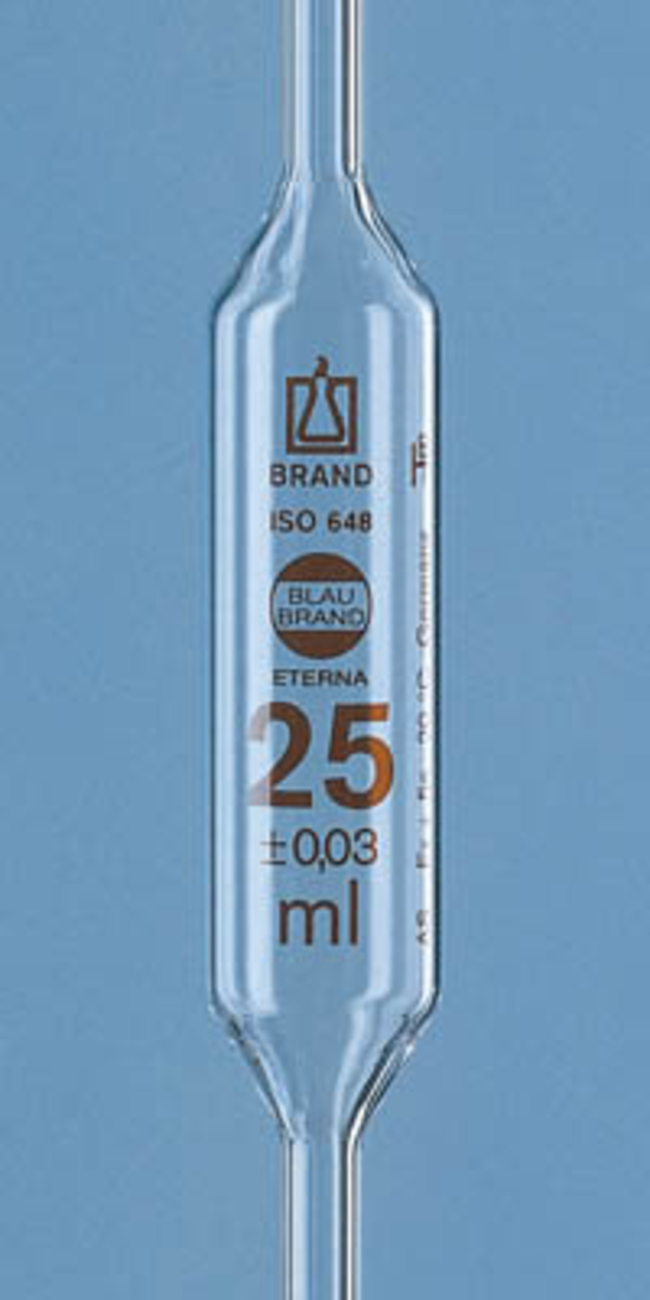 Blaubrand&trade; Eterna&trade; Class AS Bulb Pipets