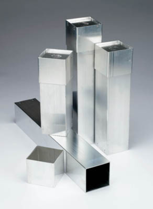 Metalware Range&trade; Stainless Steel Square Sterilizing Pipet Cans