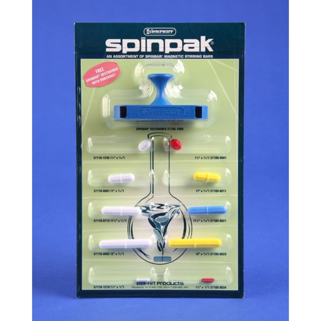 Octagonal Magnetic Stir Bar Assortment with Retainer