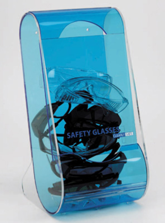 Acrylic Safety Glasses Dispenser